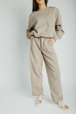 The Kurt Barrel Lounge Pant in Taupe