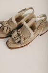 Dolce Vita: Hamlit Plush Loafer in Dark Taupe Suede