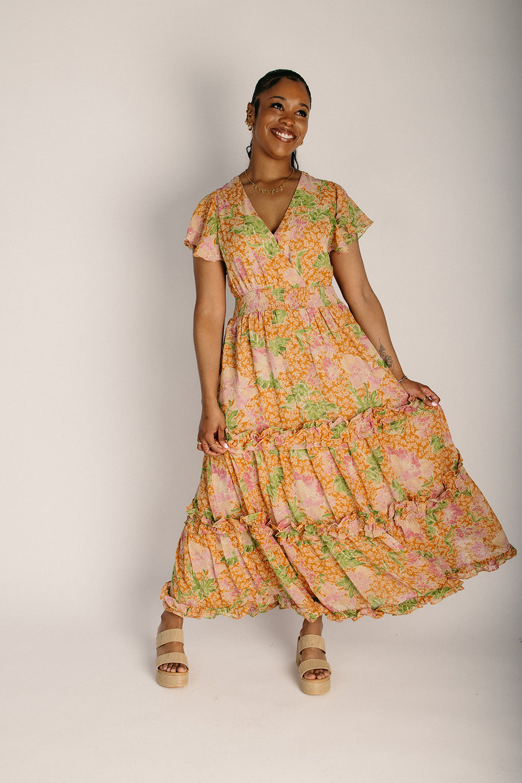 knee length dresses for ladies Alanya Maxi Dress– Saltwater Luxe main image 0
