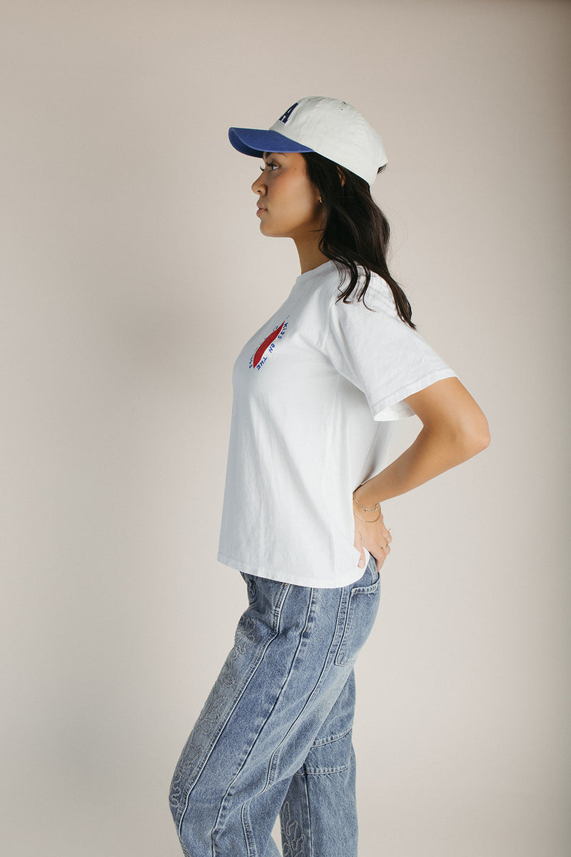 The Barkley Heart Graphic Tee in White