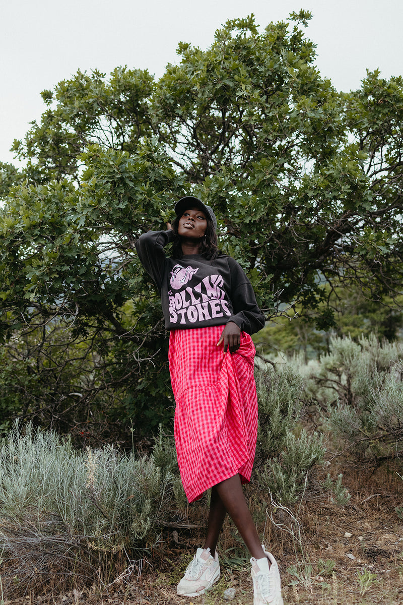 The Rolling Stones Graphic Sweatshirt in Black