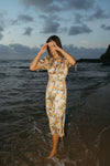 The Sonnet Wildflower Midi Dress in Olive