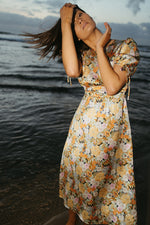 The Sonnet Wildflower Midi Dress in Olive