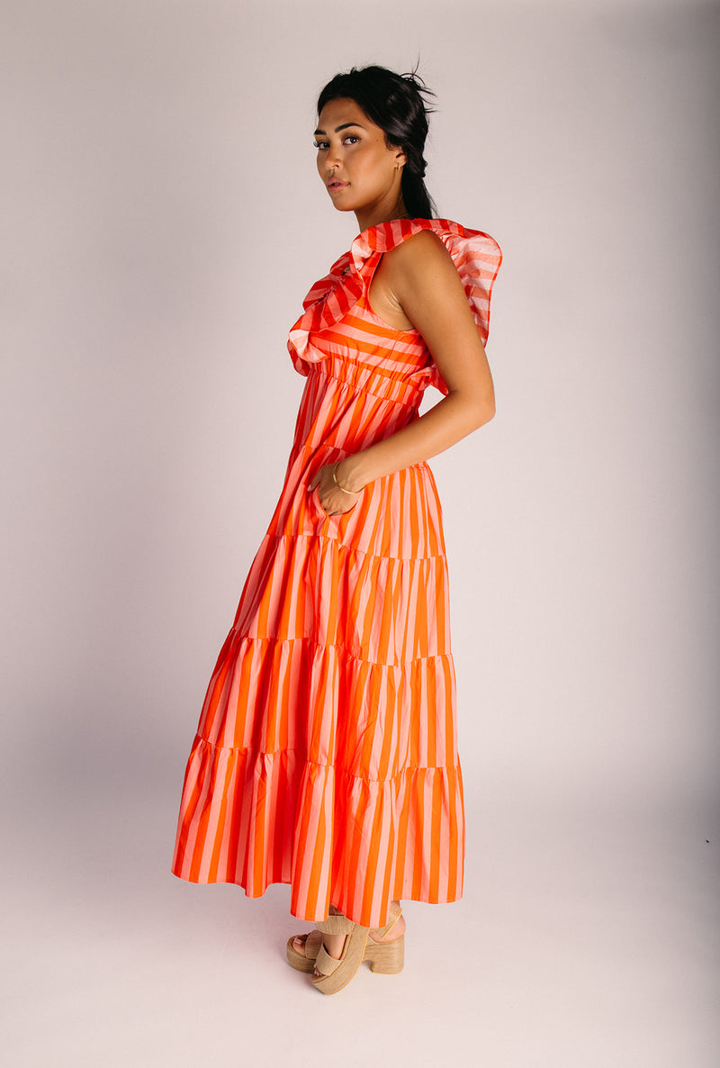 silk midi dress for women Self-Portrait