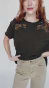 Free People: Horsin' Around Tee in Night Combo Tiger