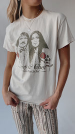 The Sonny & Cher Tee in Off White