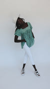 Free People: Sunrise to Sunset Top in Malachite