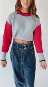The Cornell Ribbed Knit Sweater in Light Blue