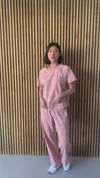 The Arianne Tie Dye Set in Mauve