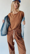 The Penelope Denim Vest in Medium Wash