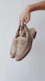 Dolce Vita: Hardi Plush Loafer in Mushroom Suede