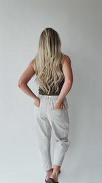 The Denison Basic Ribbed Tank in Olive
