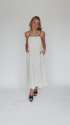 The Bradish Maxi Tank Dress in Natural