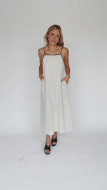 The Bradish Maxi Tank Dress in Natural