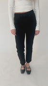 The Shirley Mid Rise Ankle Straight Jean in Gentle Night