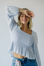 Liz No. 7503 in Light Blue
