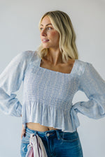 Liz No. 7503 in Light Blue