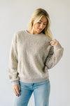 The Rockport Textured Pullover in Ash