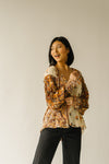 Free People: Gemini Blouse in Sand Combo