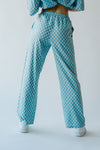 The Russell Checkered Pants in Denim