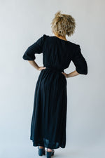 Piper & Scoot: The Cleo Beaded Detail Dress in Black