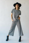 The Lenny Textured Top in Geometric