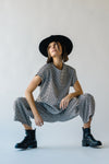 The Lenny Textured Top in Geometric