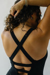 Free People: The Free Throw Onesie in Black