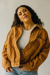 Free People: Opal Swing Denim Jacket in Golden Nugget