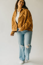Free People: Opal Swing Denim Jacket in Golden Nugget
