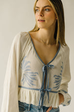 Free People: Lookout Top in Ivory Combo