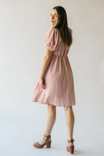 The Jessop Eyelet Detail Dress in Blush