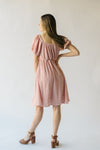 The Jessop Eyelet Detail Dress in Blush