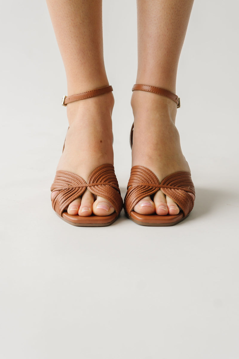 Piper & Scoot x Seychelles: Tender Heel in Cognac Leather