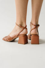 Piper & Scoot x Seychelles: Tender Heel in Cognac Leather