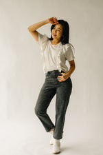 The Esmeralda Ruffle Blouse in Ivory