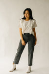 The Esmeralda Ruffle Blouse in Ivory