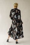 Free People: Back At It Maxi Dress in Black Combo