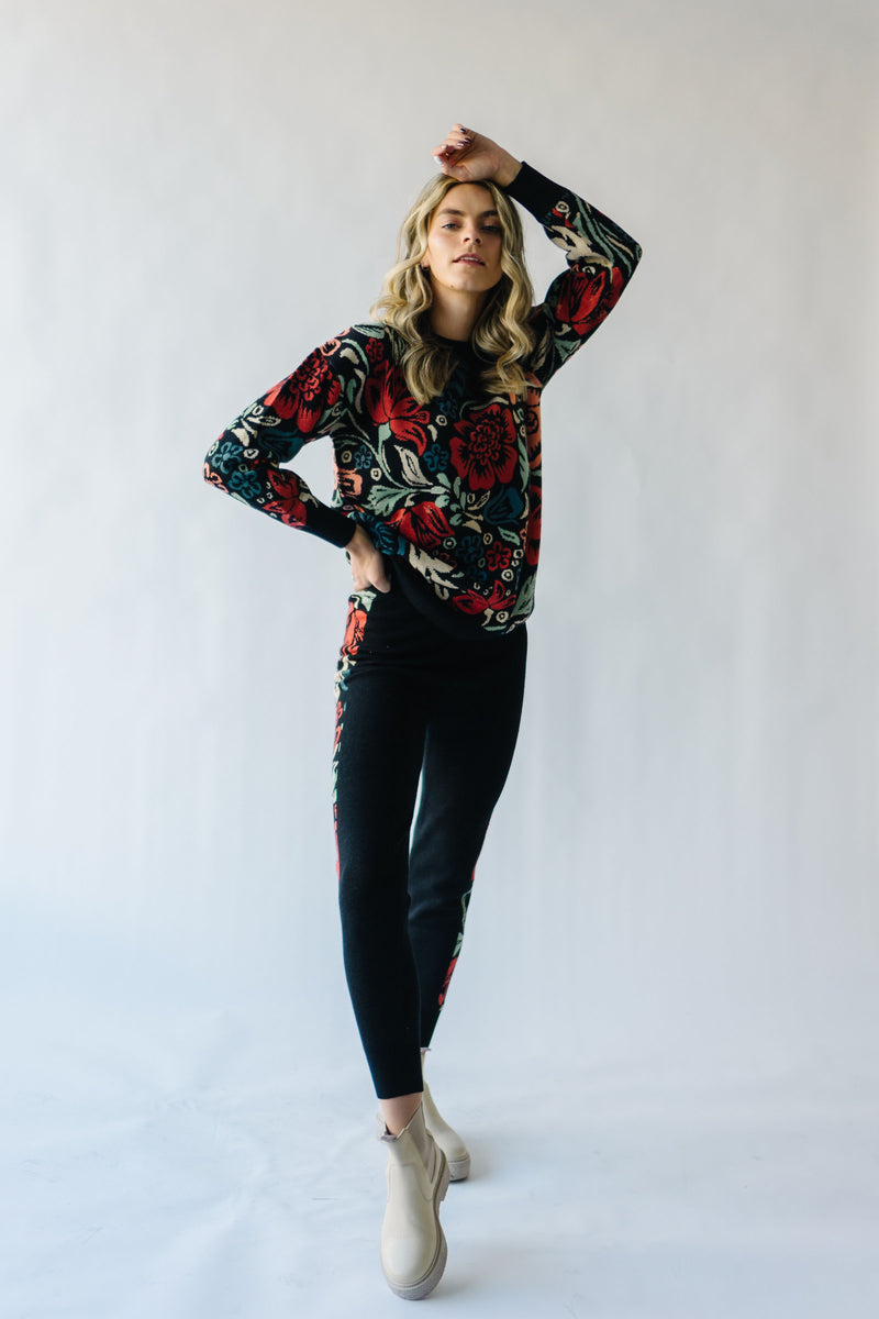 RUN AROUND Black joggers – Root & Flowers Boutique