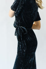 Piper & Scoot: The Martina Velvet Jumpsuit in Black
