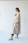 Piper & Scoot: The Heart Long Cardigan in Beige