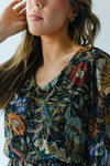 Piper & Scoot: The Wesley Midi Dress in Moody Floral