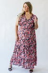 Piper & Scoot: The Harvard Floral Maxi Dress in Black
