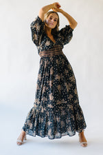 Free People: Golden Hour Maxi in Black Combo