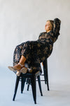 Free People: Golden Hour Maxi in Black Combo