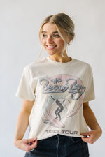 The Beach Boys Tie Dye Tee in Off White
