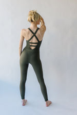 Free People: The Free Throw Onesie in Dark Olive