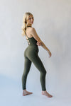 Free People: The Free Throw Onesie in Dark Olive