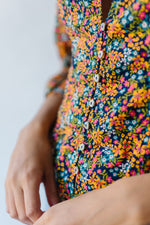 Free People: I Found You Printed Top in Navy Combo