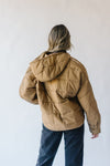 The Katara Quilted Jacket in Tan